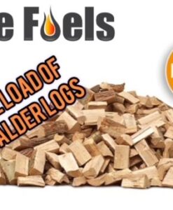 1.2m3 Loose Load of Ready To Burn Kiln Dried Alder Logs WS501/00001